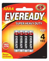 PILE EVEREADY AAA X4