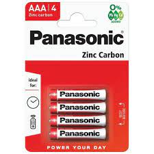 PILE PANASONIC AAA 4 PCS