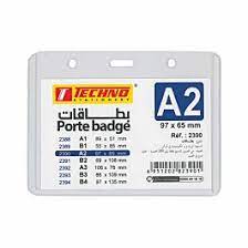 PORTE BADGE A2 REF 2390