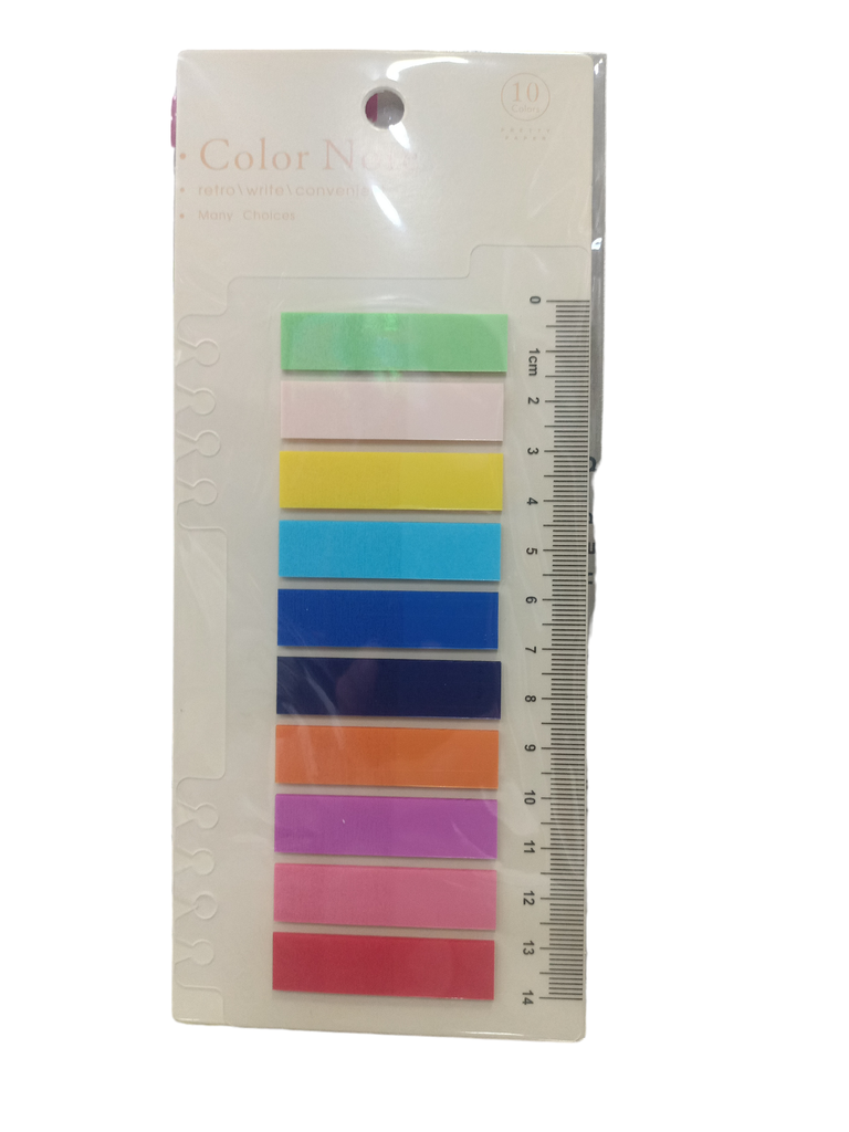 POST IT 10 COULEUR PASTAL REF 6204