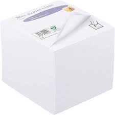 RECHARGE CUBE PAPIER SANS CODE BARE