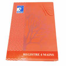 REGISTRE 4 MAINS GF HILLAL/ KOQ