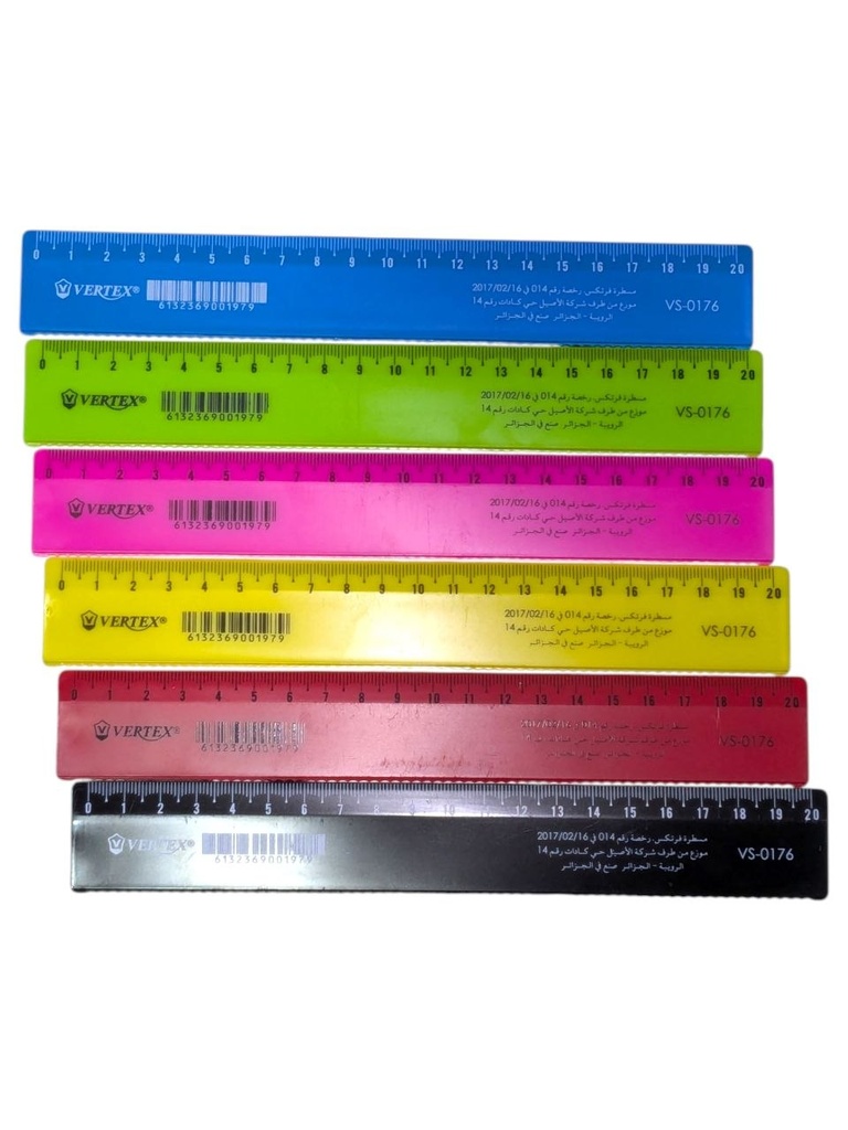 REGLE 20CM OPAQUE 0176 VERTEX