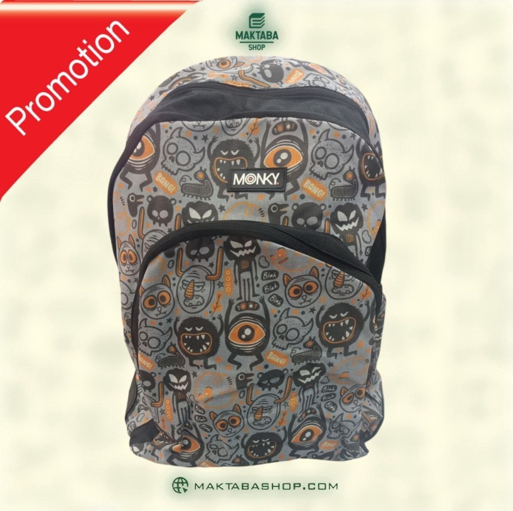 SAC A DOS GM 3 COMP MONKY