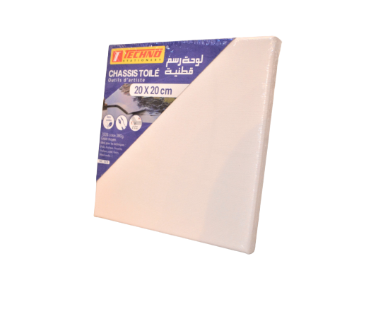 TOILE SUR CHASSIS 280G 20*20CM