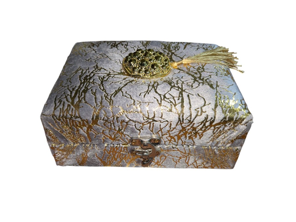 مصحف +علبة قطيفة  8/12