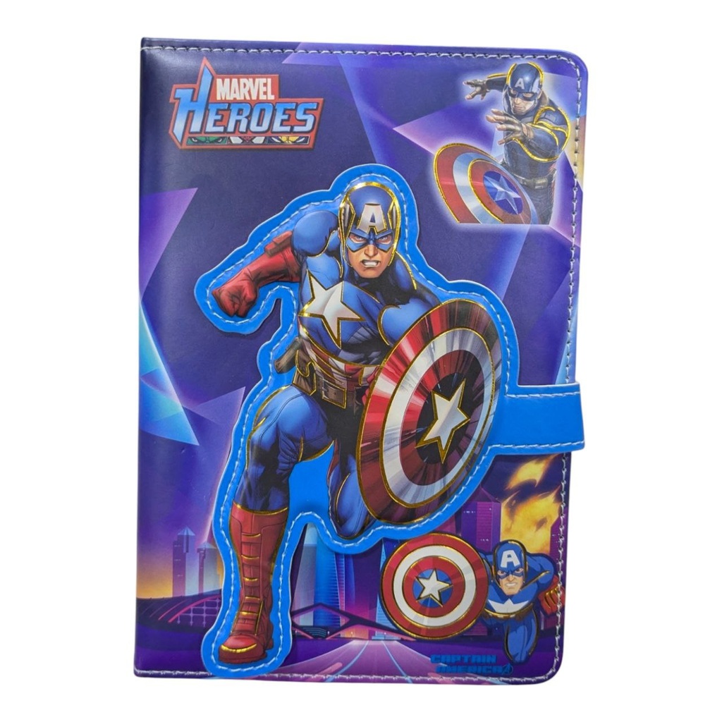 CARNET FANTAISIE MARVEL 922-16 922-17 922-18 HEROS
