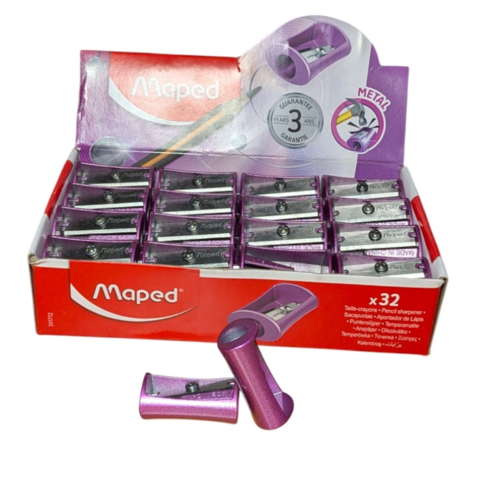 TAILLE CRAYON METAL 1 TROU REF 041712 MAPED