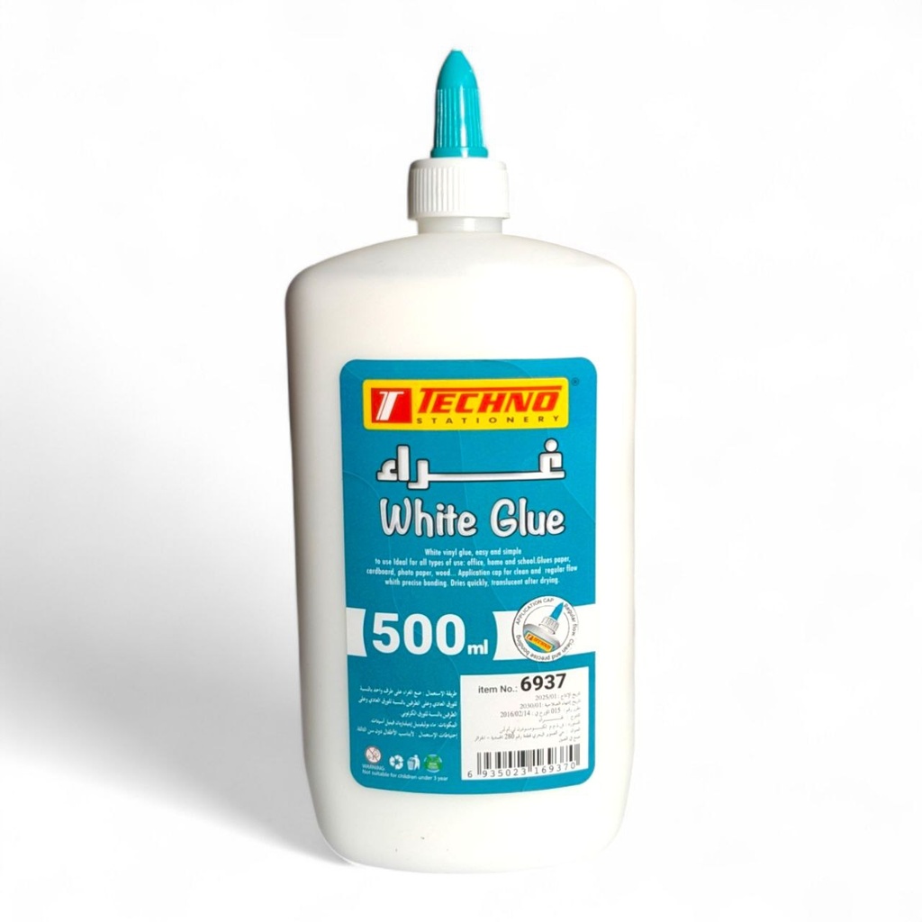 COLLE BLANCHE A BOUCHON 500ML REF 6937 TECHNO