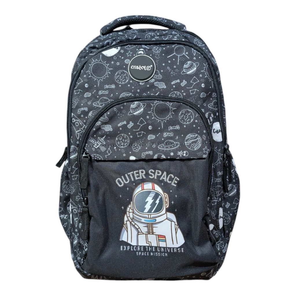 SAC A DOS 3 COMPARTIMENTS GARCON CR-3611 CRISTAL