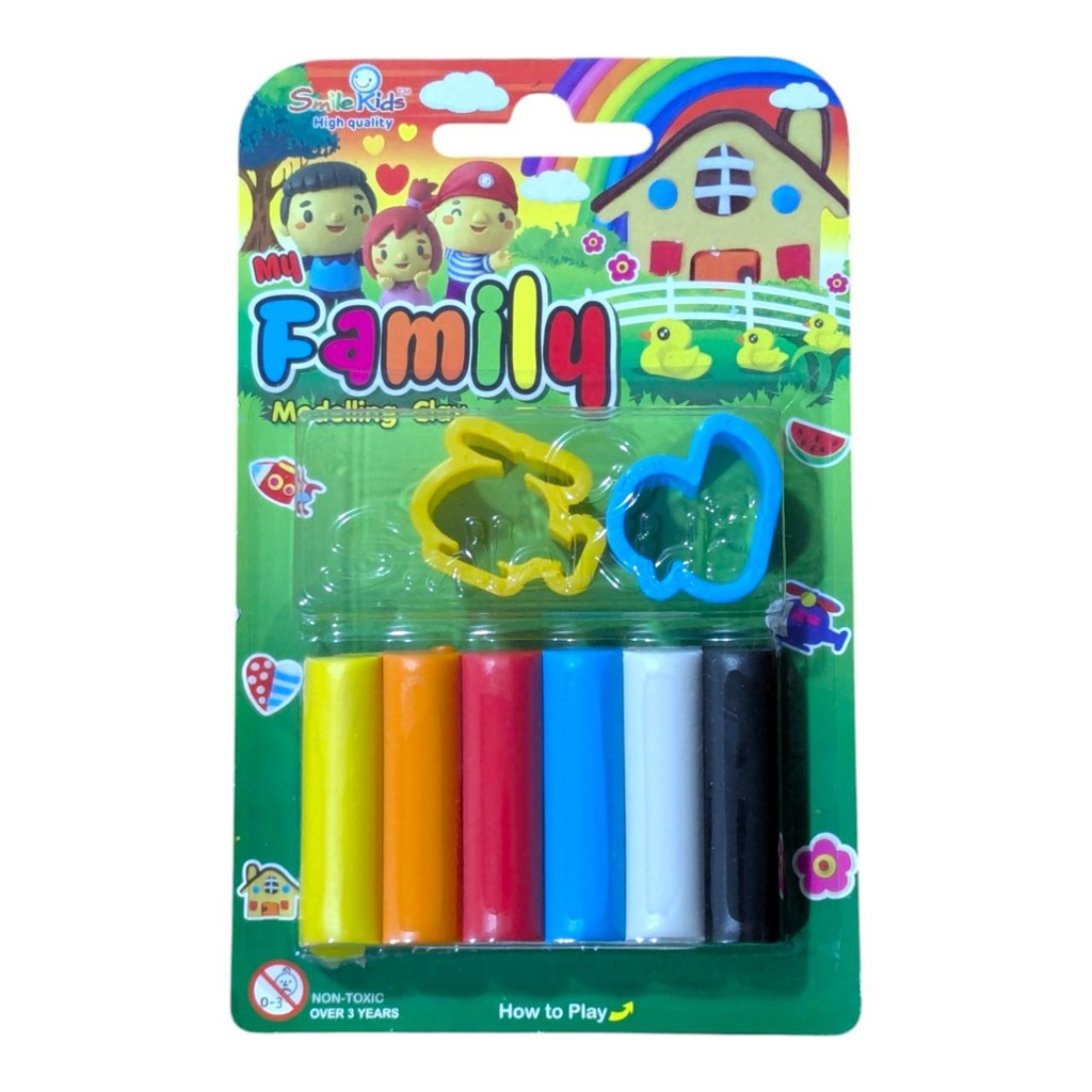 PATE A MODLER SUR CARTE 6 CLR 50G P201 SK-50 CRISTAL