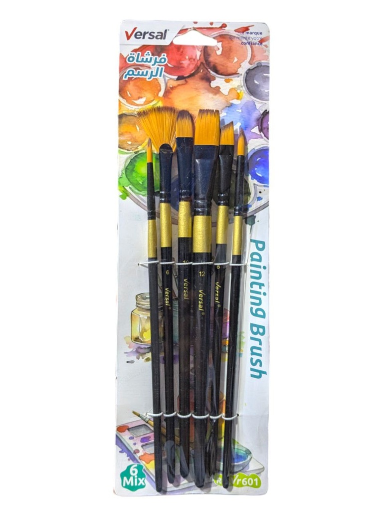 JEUX DES PINCEAUX MIX 6PCS VR-601 VERSAL
