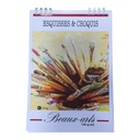 BLOC DESSIN SPIRAL 120G ET 300G  A5 REF L33457/L33453 SAMBARA 