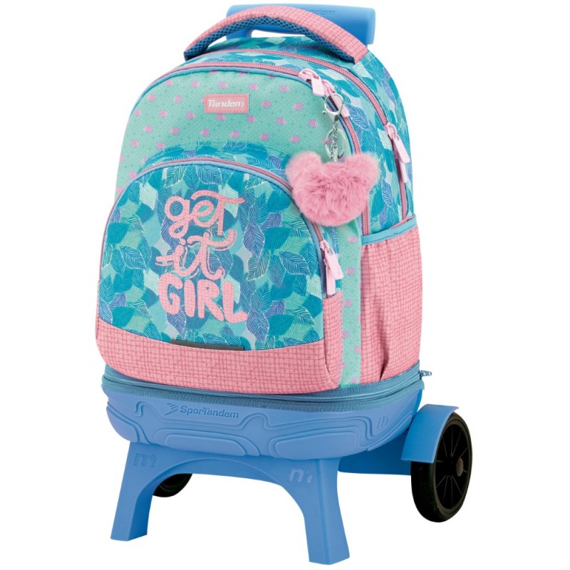 SAC A DOS A ROULETTE TM GET-IT 275286 TENDEM