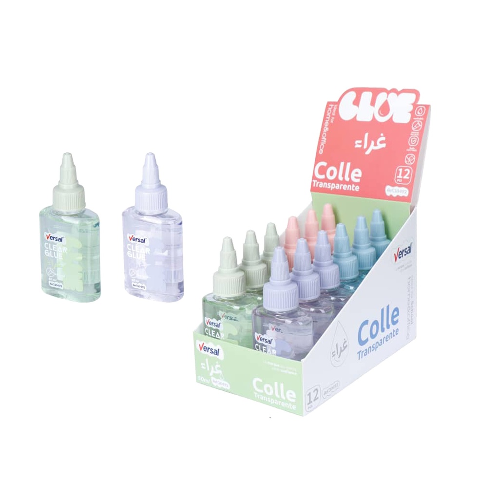 COLLE TRANSPARENT 60ML 30492 VERSAL