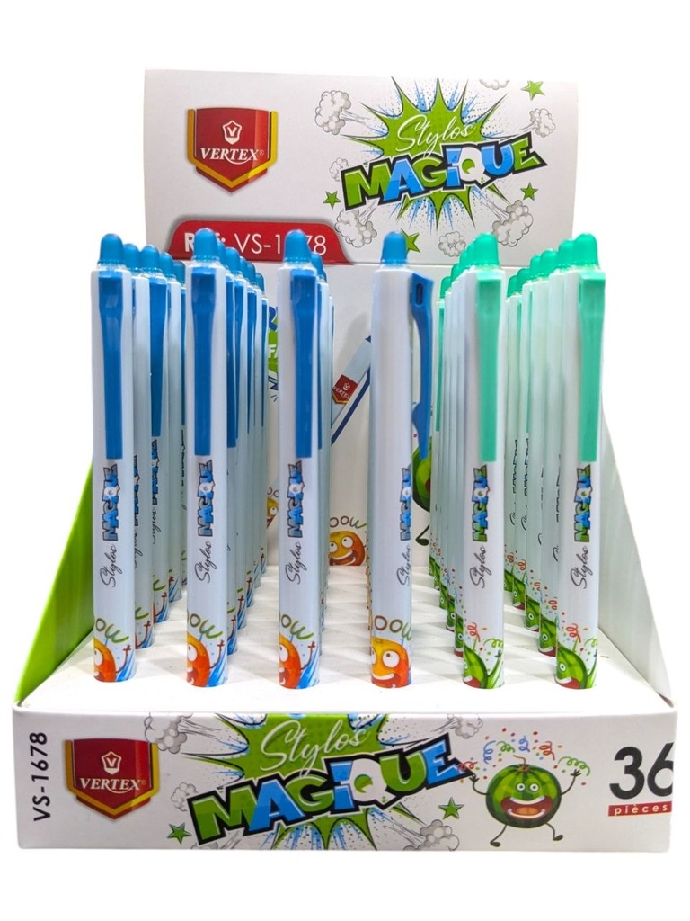 STYLO MAGIQUE FANTAISIE 1676 1678 VERTEX