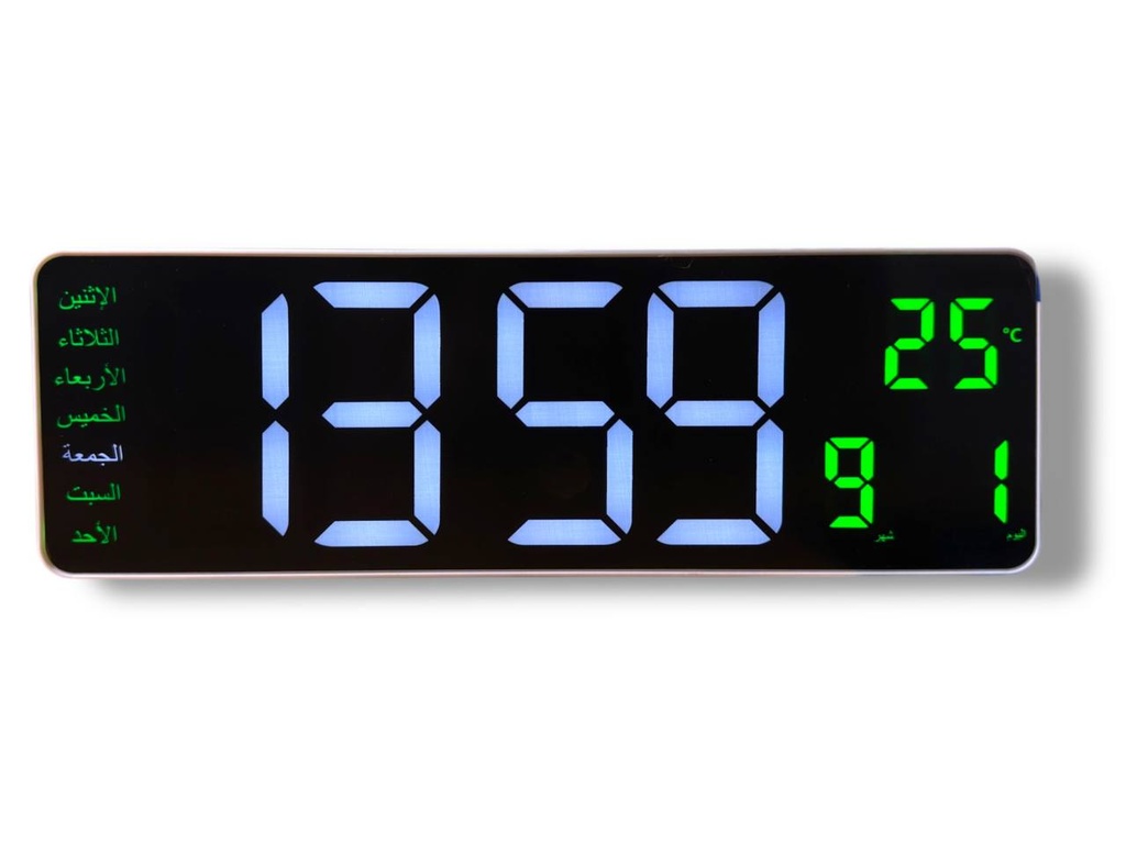 LED CLOCK LUX REF 8082