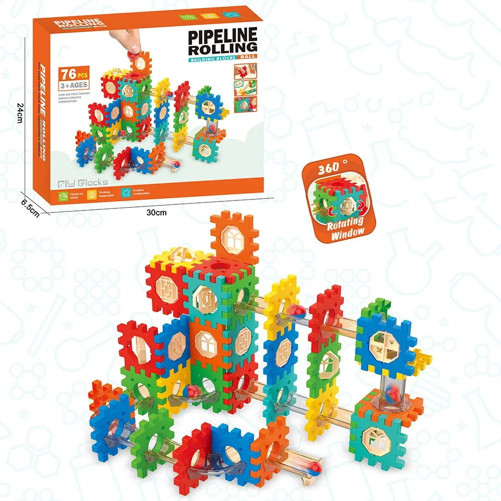 JEU DE CONSTRUCTION PIPELINE ROLLING 76 PCS