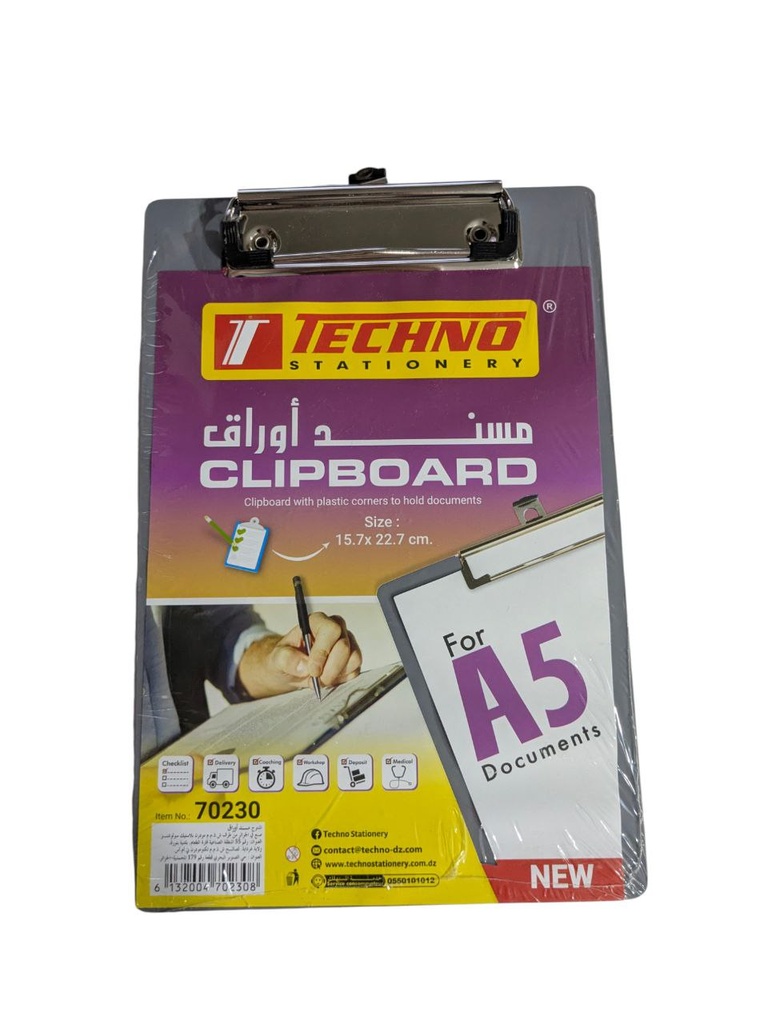 SUPPORT ECRITURE A5 REF 70230 TECHNO 