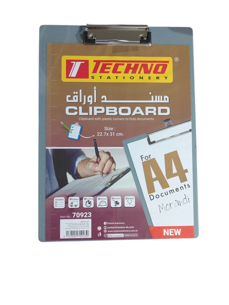 SUPPORT ECRITURE A4 REF 70923 TECHNO 