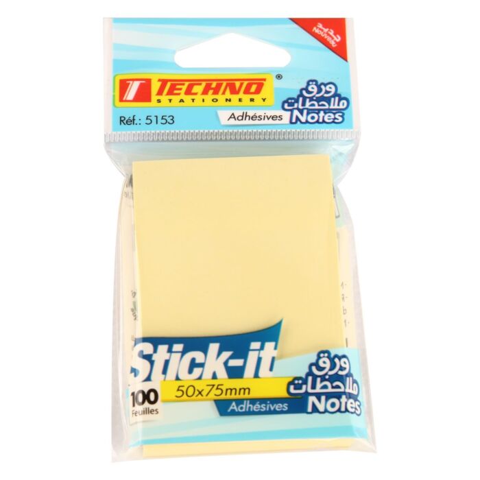 POST IT 50*75MM REF 5153 TECHNO 