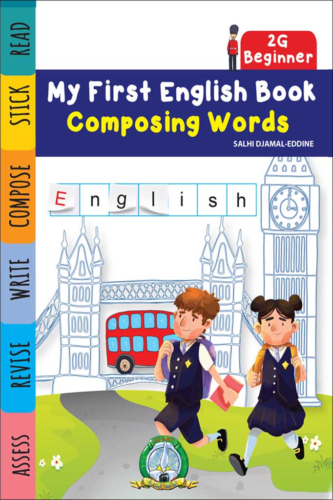 MY FIRST ENGLISH BOOK COMPOSING WORDS  