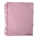 PORTE VUES SPIRAL PASTAL  40P 80V REF CR-0604 CRISTAL 