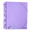 PORTE VUES SPIRAL PASTAL  120P 240V  CR-0612 CRISTAL 