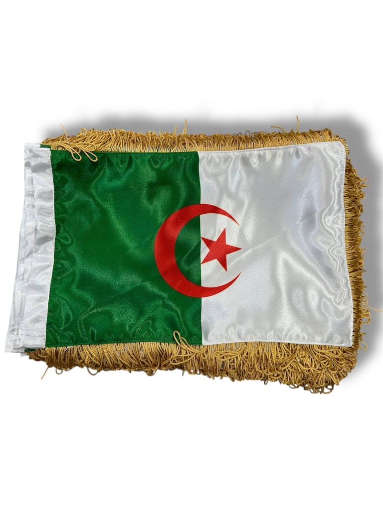 DRAPEAU NATIOINAL INTERIEUR IMPRIMER SUR SATIN DOUBLE FACE