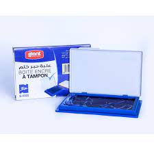 ENCRE A TAMPON BLEU REF G 0322 