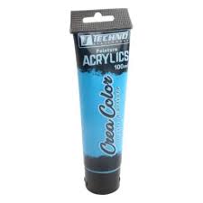 PEINTURE ACRYLIC 100ML CYAN CREA REF 5663