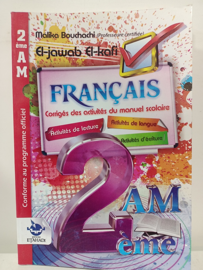 CORRIGES DES ACTIVITES DU MANUEL SCOLAIRE 2AM