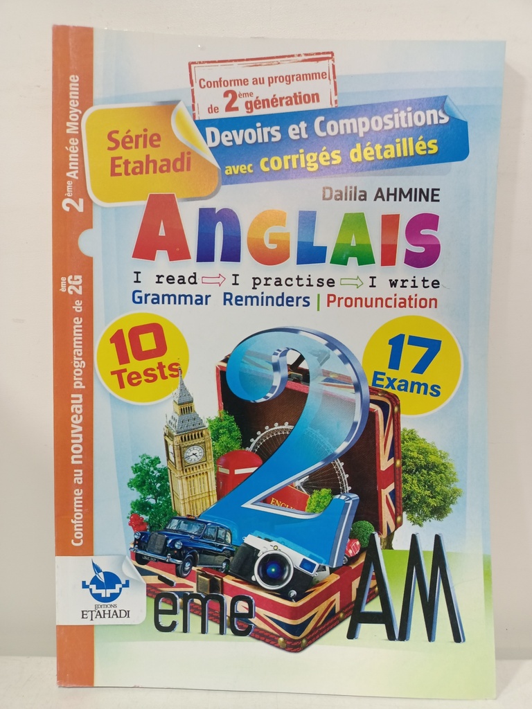 DEVOIRES ET COMPO ANGLAIS 2AM NOUVEAU