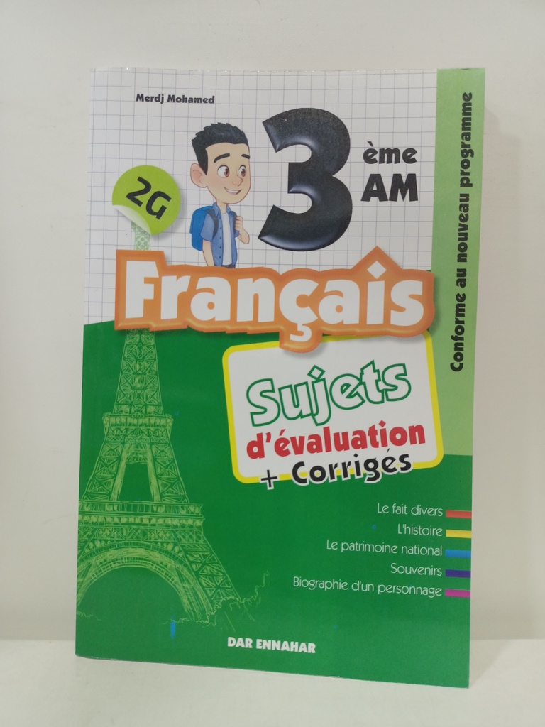 FRANCAIS SUJETS D EVALUATION +CORRIGES