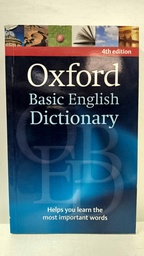 DICTIONARY OXFORD BASIC ENGLISH