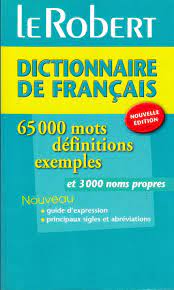 LE ROBERT DICTIONNAIRE DE FRANCAIS