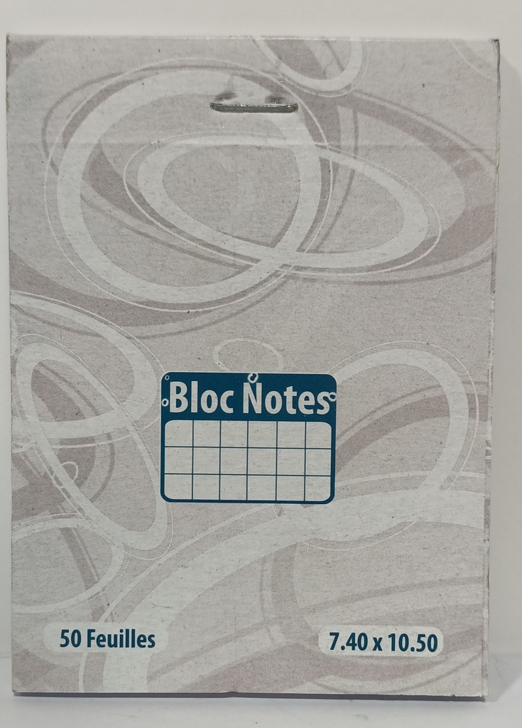 BLOC NOTE 50 FEUILLES A7 REF 157105