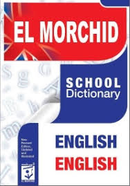 DICTIONAIRE ENGLISH-ENGLISH EL MORCHID