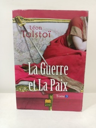 [MS005521] LA GUERRE ET LA PAIX  TOME 1+2+3-- LEO TOLSTOI