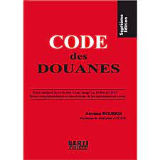 [MS006038] CODE DES DOUANES