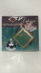 [MS006171] 100 FEUILLES ARGENT