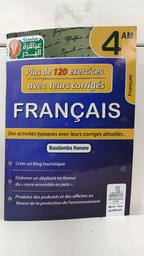 [MS006196] PLUS DE 120 EXERCICES AVEC LEURS CORRIGES FRANCAIS 4AM