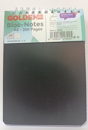 [MS006496] BLOC NOTE A6 200 PAGES