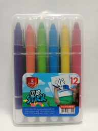 [MS007938] CRAYONS DE COULEURS 12 CLR STICK VERTEX