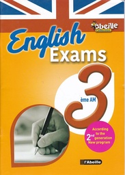 [MS009081] ENGLISH EXAMS 3AM ABEILLE