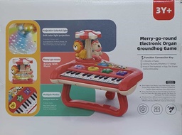 [MS009733] MERRY GO ROUND ELECTRONIC ORGAN GROUNDHOG GAME