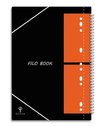 [MS010885] CAHIER SPIRAL A4 160 PAGES FILO BOOK