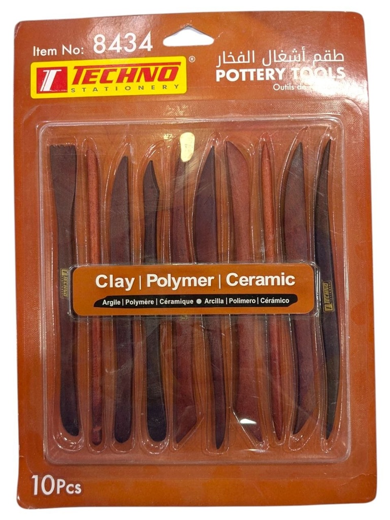JEU D OUTIL DE POTTERIE 10 PCS 8434 TECHNO