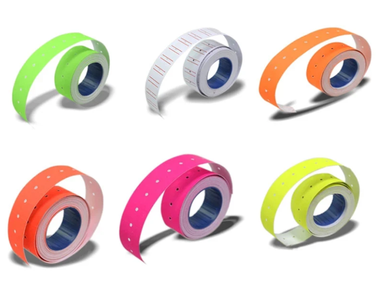 BOBINE ETIQUETTE DE PRIX COULEUR