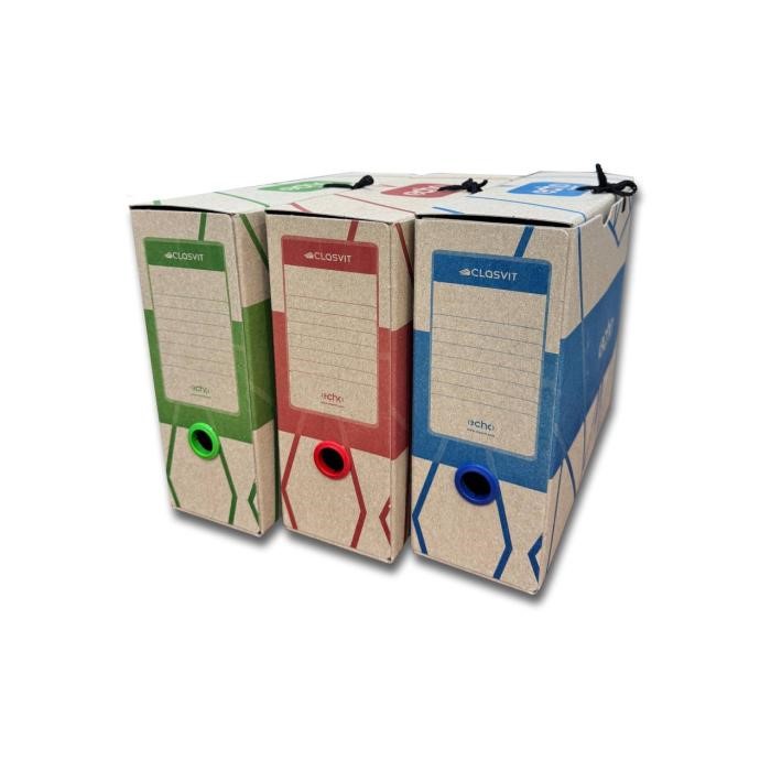 BOITE D ARCHIVE ECHO D9 AVEC TRESSE REF 01055 CLASVIT